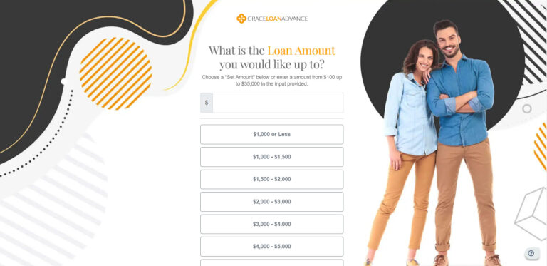 An Image of Grace Loan Advance Website